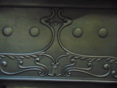 046MC_1830_Art_Nouveau_Cast_Iron_Fireplace