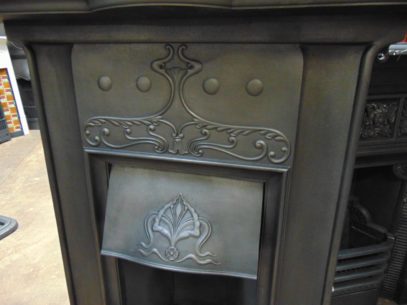 046MC_1830_Art_Nouveau_Cast_Iron_Fireplace