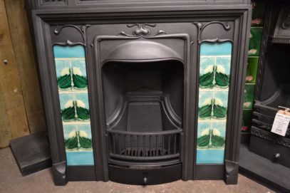 265TC_1914_Original_Art_Nouveau_Tiled_Combination_Fireplace