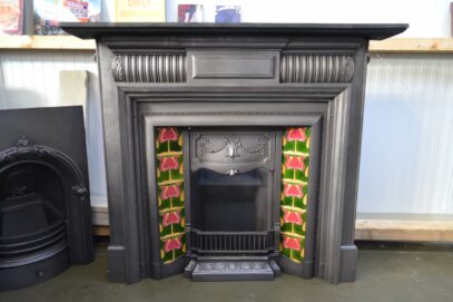 Late Victorian Cast Iron Fire Surround - 4150CS