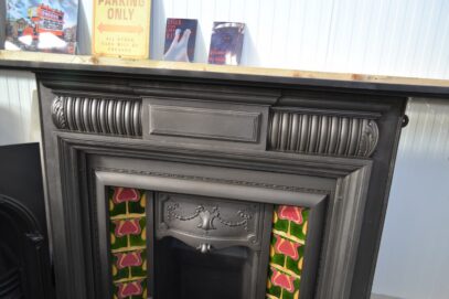 Late Victorian Cast Iron Fire Surround - 4150CS