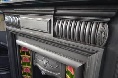 Late Victorian Cast Iron Fire Surround - 4150CS