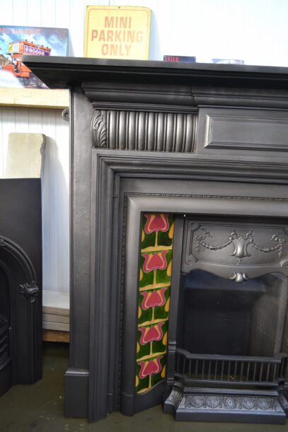 Late Victorian Cast Iron Fire Surround - 4150CS