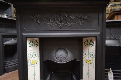 Edwardian Tiled Combination Fireplace 1777TC Old Fireplaces