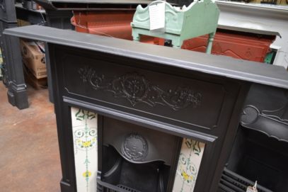 Edwardian Tiled CombinationFireplace 1777TC Old fireplaces.