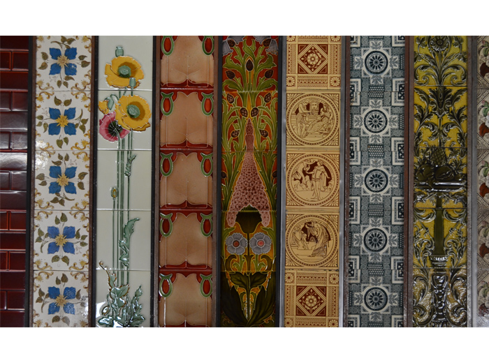 Antique Fireplace Tiles