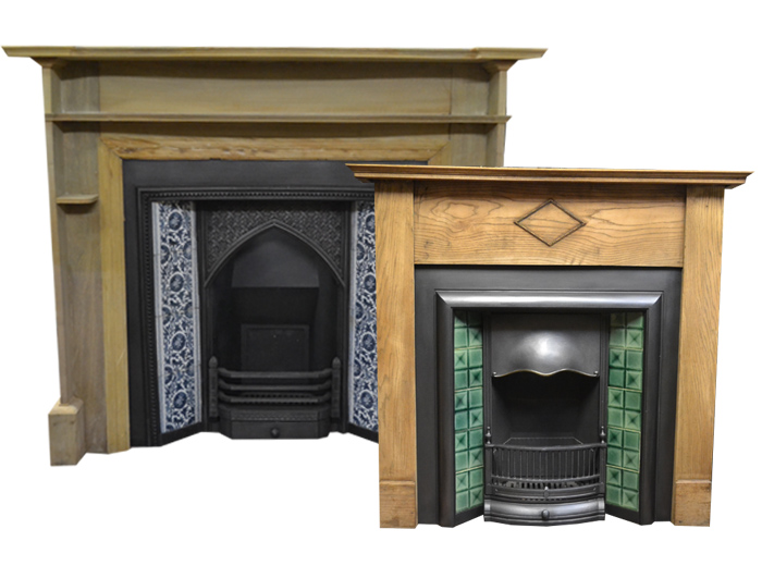 Reclaimed Wooden Fire Surrounds