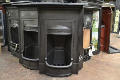 Edwardian Cast Iron Bedroom Fireplaces 1957B - The Antique Fireplace Company