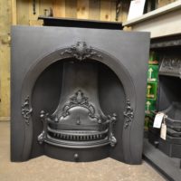 Victorian Cast Iron Arched Insert 1962I - The Antique Fireplace Company