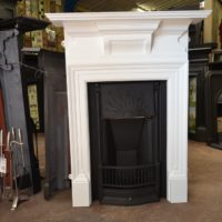 Original Arts and Crafts Fireplace 1971LC - Oldfireplaces