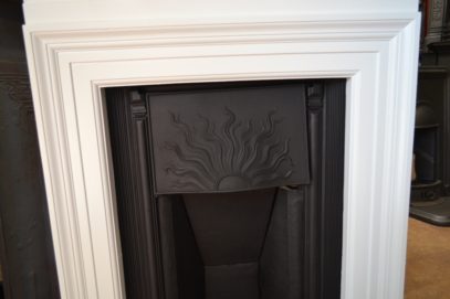 Original Arts and Crafts Fireplace 1971LC - Oldfireplaces