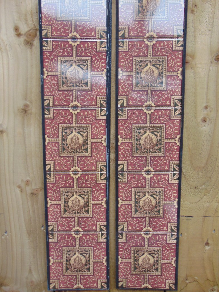 Warwick Reproduction Fireplace Tiles R009 Antique Fireplace Co