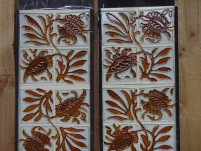 Reproduction Fireplace Tiles R027