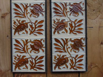 Reproduction Fireplace Tiles R027 Oldfireplaces