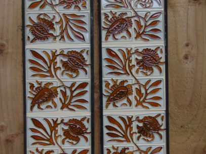 Reproduction Fireplace Tiles R027 Oldfireplaces
