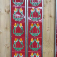 Art Nouveau Style Reproduction Fireplace Tiles R035 Antique Fireplace Company