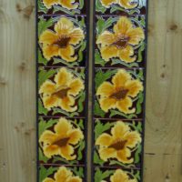 Victorian Style Reproduction Fireplace Tiles R041 Oldfireplaces