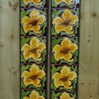 Victorian Style Reproduction Fireplace Tiles R041 Oldfireplaces