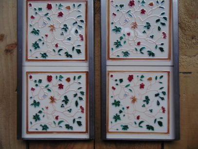 Victorian Style Reproduction Fireplace Tiles R044 Antique fireplace Company