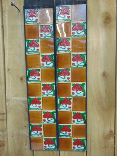 Reproduction Quarter Fireplace Tiles R 062 The Antique Fireplace Company