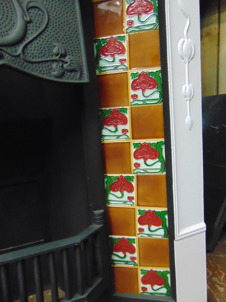 Reproduction Fireplace Tiles R062 Old Fireplaces