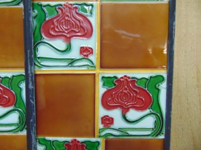 Reproduction Quarter Fireplace Tiles R062 The Antique Fireplace Company