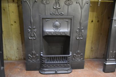 Art Nouveau Fireplace 1974LC - Antique Fireplace Co