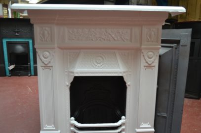 Painted Victorian 'The Scotia' Fireplace Old Fireplaces.