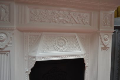 Painted Victorian 'The Scotia' Fireplace 1815MC Old Fireplaces.