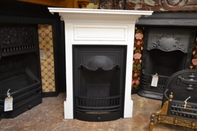 Painted Edwardian Bedroom Fireplace 1979B Old fireplaces.