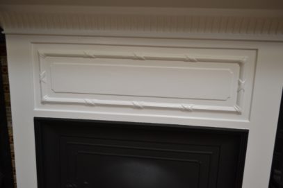 Painted Edwardian Bedroom Fireplace 1979B Old fireplaces.