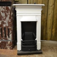 Painted Mini Edwardian FireAntique Fireplacesplace 1980B