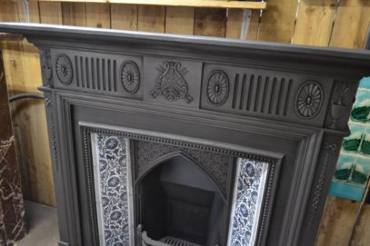 Late Victorian Cast Iron Surround 1985CS Old Fireplaces.