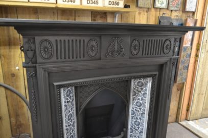 Late Victorian Cast Iron Surround 1985CS Old Fireplaces.