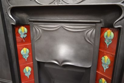Unique Arts and Crafts Tiled Fireplace Old fireplaces