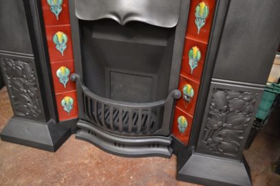 Unique Arts and Crafts Tiled Fireplace 1997TC Old fireplaces