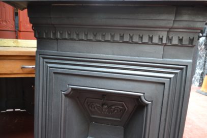 Late-Victorian Cast Iron Fireplace 2000B The Antique Fireplace Company