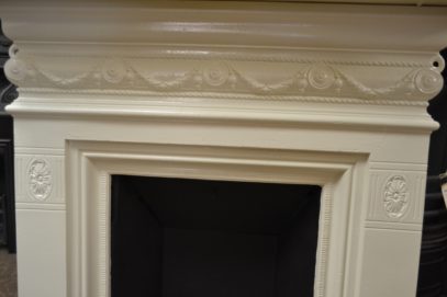 Painted Victorian Bedroom Fireplace 2002B Antique Fireplaces.