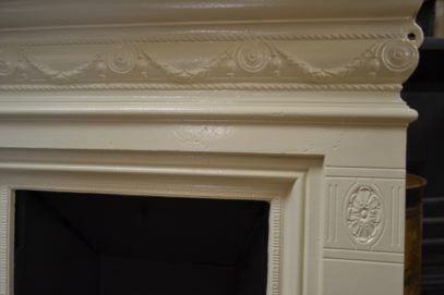 Painted Victorian Bedroom Fireplace 2002B Antique Fireplaces.