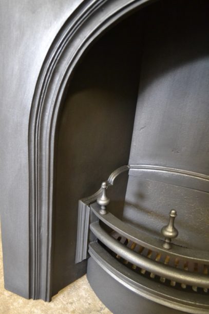 Early Victorian Arched Insert 2008AI Antique Fireplaces.