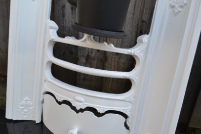 Early Victorian Painted Bedroom Fireplace Insert 2015AI Old Fireplaces.