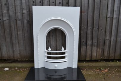 Painted Victorian Bedroom Arched Insert 2016AIq Antique Fireplace Company.