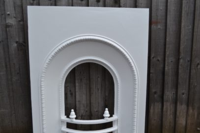 Painted Victorian Bedroom Arched Insert 2016AI Antique Fireplace Company.