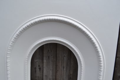 Painted Victorian Bedroom Arched Insert 2016AI Antique Fireplace Company.