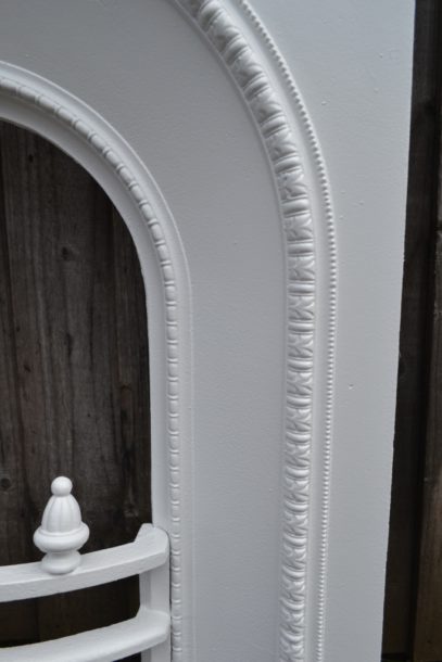 Painted Victorian Bedroom Arched Insert 2016AI Antique Fireplace Company.