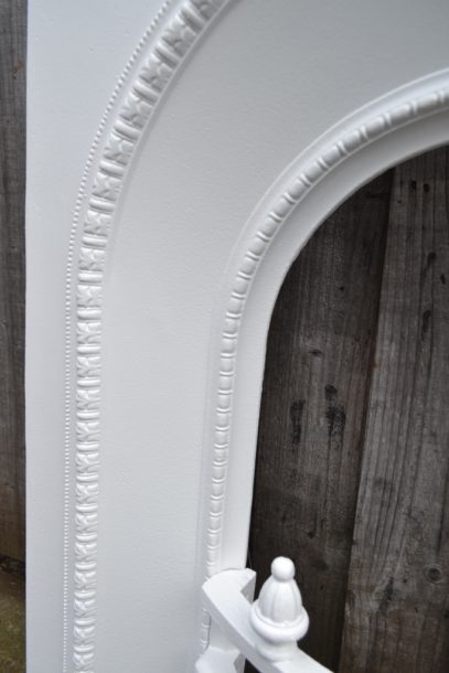 Painted Victorian Bedroom Arched Insert 2016AI Antique Fireplace Company.