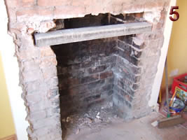 Reinforced concrete lintel - Old Fireplace Fireplace Fitting