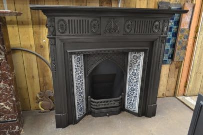 Victorian Cast Iron Surround - 1985CS - The Antique Fireplace Company