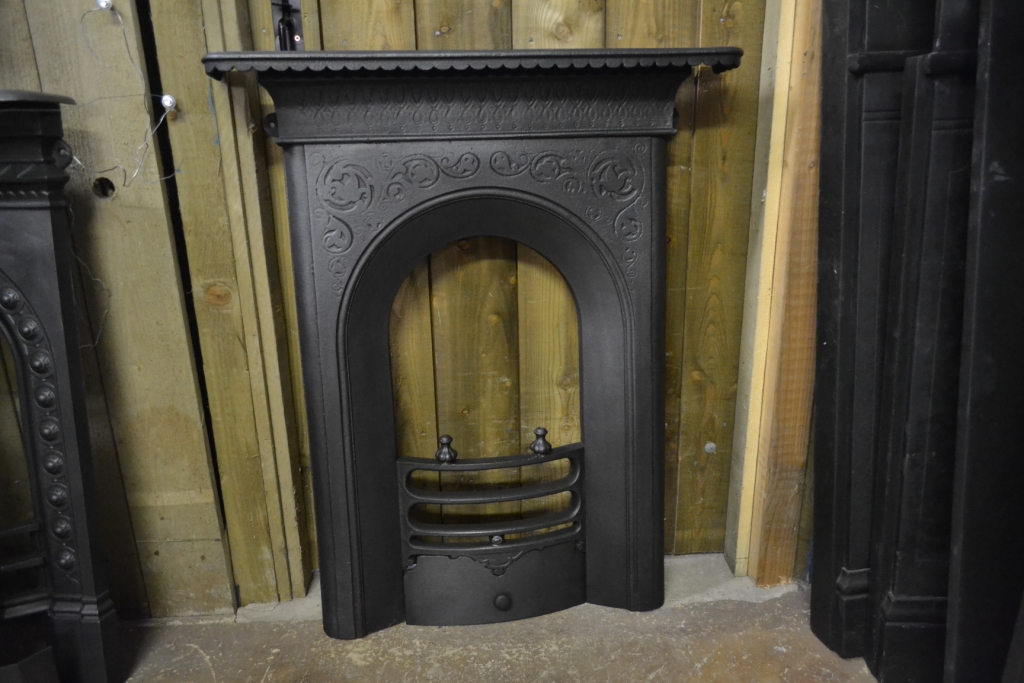 Early Victorian Bedroom Cast Iron Fireplace 1338B Antique Fireplace Co