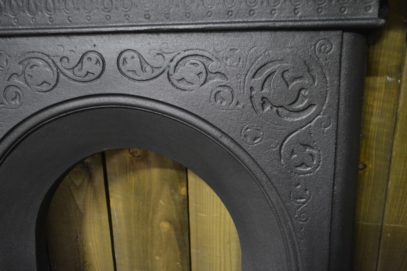 Early Victorian Bedroom Cast Iron Fireplace 1338B Antique Fireplace Company.